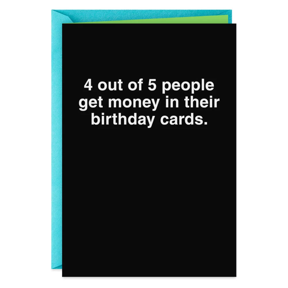 Money Birthday Card